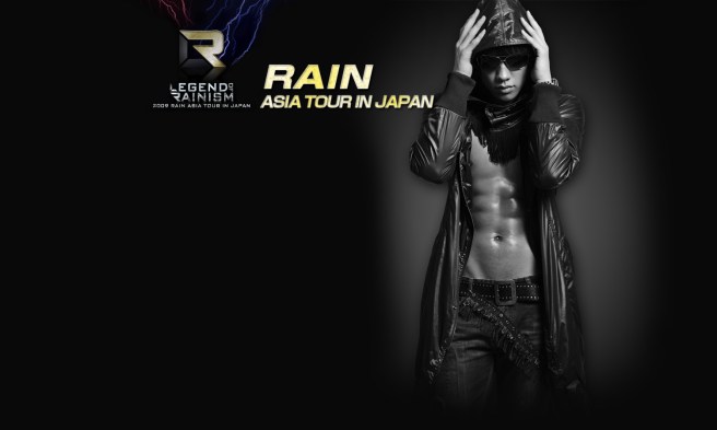 legend of rainism tour poster